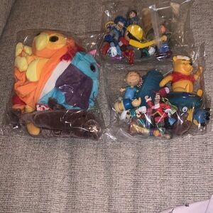 3 grab bags full of toys/stuffed animals used